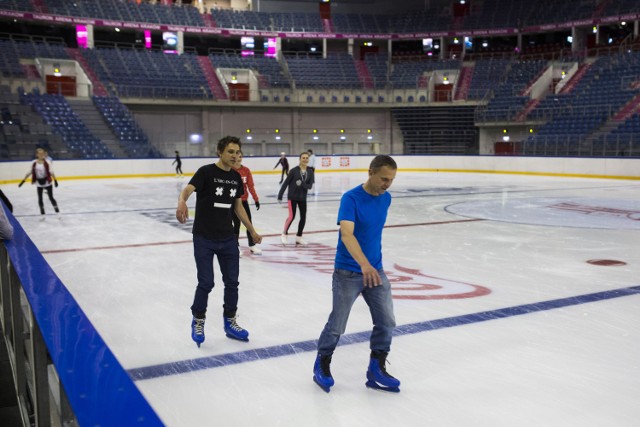 Tauron Arena Kraków - lodowisko