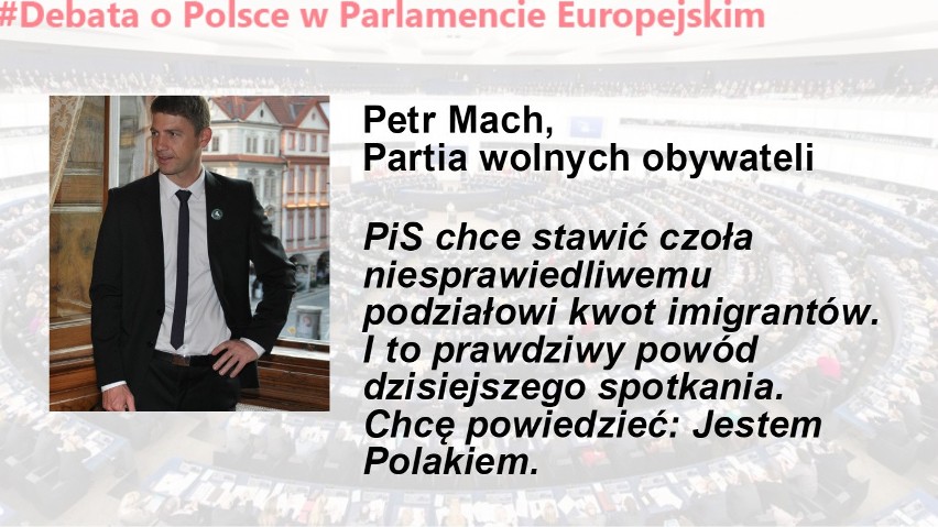 Debata o Polsce w Parlamencie Europejskim. Cytaty