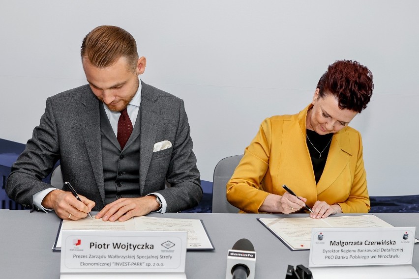 Wałbrzyska Specjalna Strefa Ekonomiczna oraz PKO Bank Polski  rozpoczynają współpracę! 