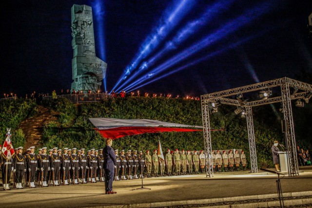 01.09.2017 Gdańsk Westerplatte - obchody 78. rocznicy wybuchu II wojny światowej