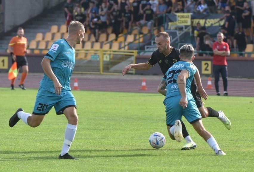 Mateusz Góra strzelił drugiego gola dla Elany w Luzinie