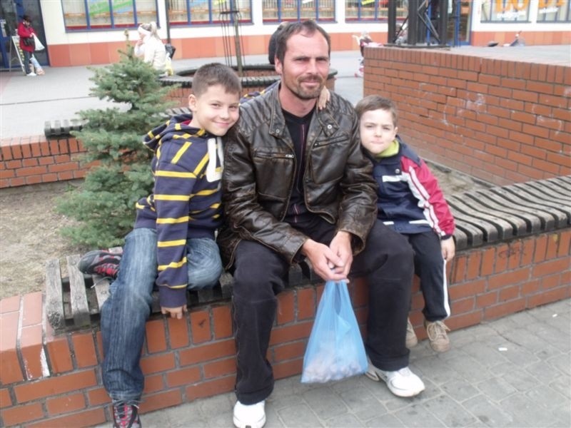 Erwina Sobieskiego ( na zdjęciu z dziećmi: Adrianem i...