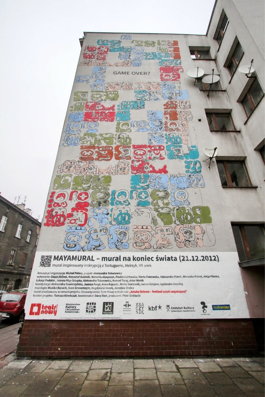 W Przegorzałach pojawił się nowy mural. Te już istnieją w Krakowie [ZDJĘCIA]