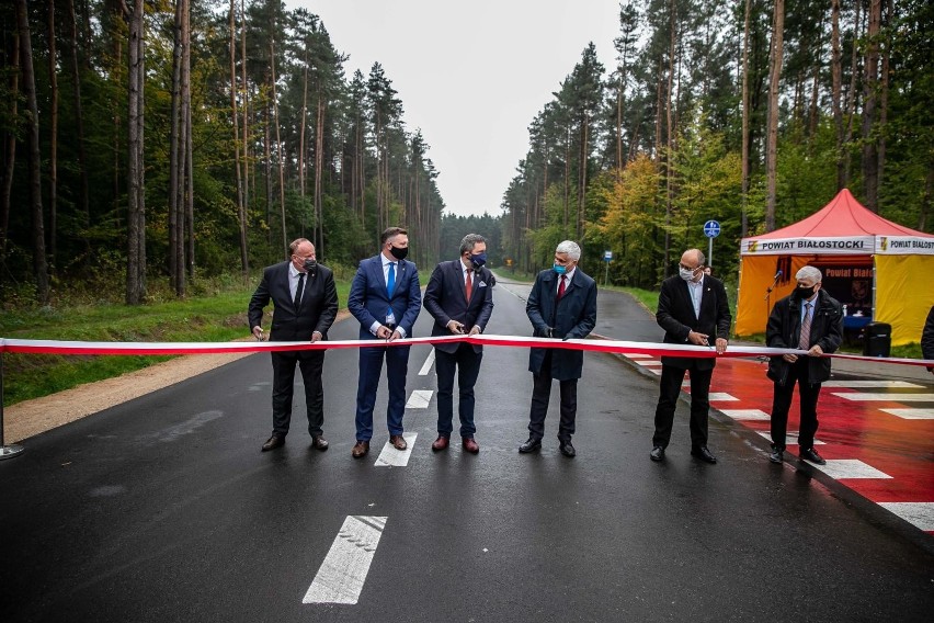 02-10-2020 Otwarcie drogi od ulicy 42. Pułku Piechoty do...