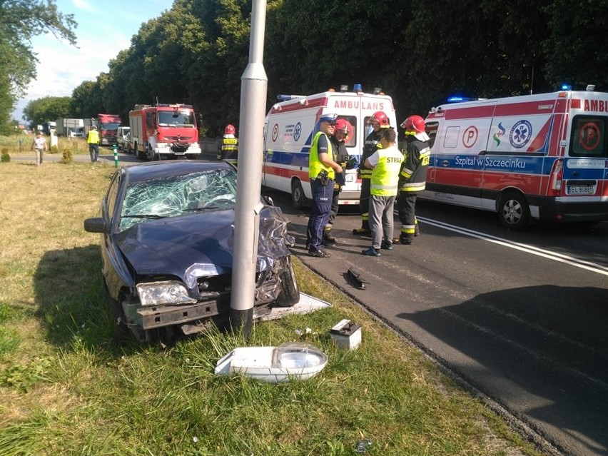 Do wypadku doszło na trasie Koszalin - Bobolice przed...