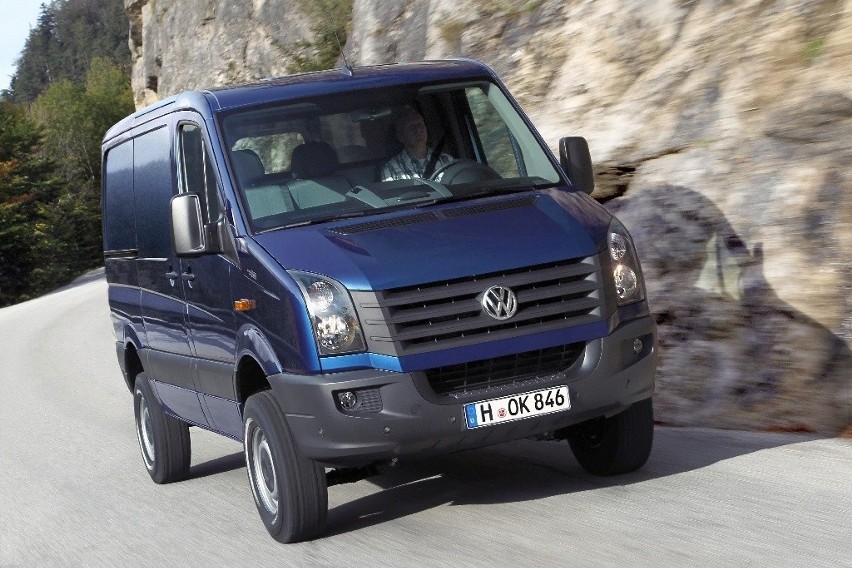 VW Crafter 4MOTION, Fot: Volkswagen