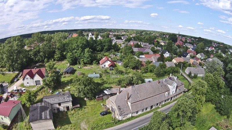 Panorama Ochli z perspektywy lotu ptaka jest bardzo...