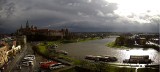 Orkan "Grzegorz" w Małopolsce, prędkość wiatru rośnie