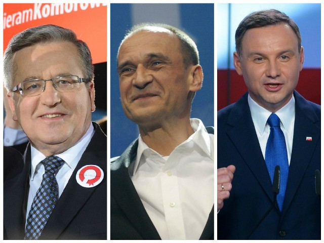 Według sondażu Ipsos dla telewizji TVN24, TVP i Polsatu News do drugiej tury, która odbędzie się 24 maja, weszli: Andrzej Duda z wynikiem 34,5 proc. i Bronisław Komorowski z wynikiem 33,1 proc. głosów. 20,5 proc. głosów zdobył Paweł Kukiz.