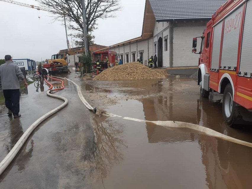 Podtopienia w Kadłubie.