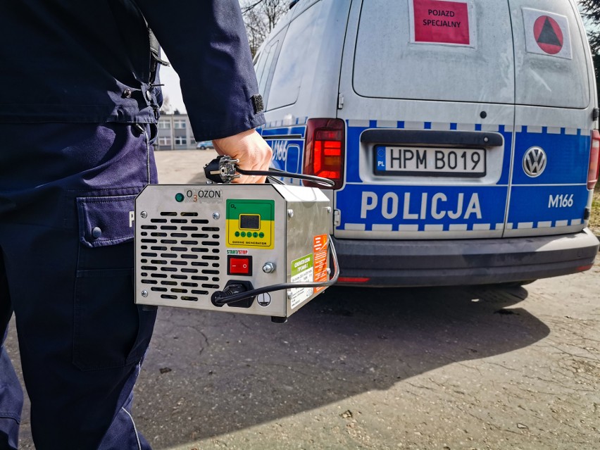 Białystok. Magistrat kupił ozonatory dla pogotowia, policji i strażników. Ratownicy będą nim dezynfekować karetki i radiowozy (zdjęcia)