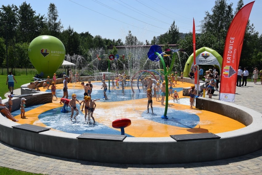 Dwa wodne place zabaw w Katowicach zostaną otwarte 1 lipca....