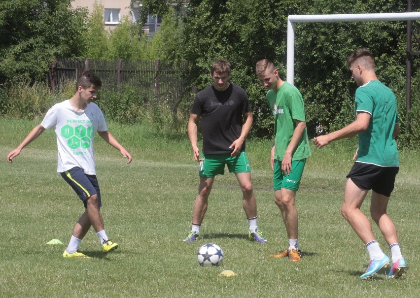 Pierwszy trening Radomiaka 2 lipca 2014