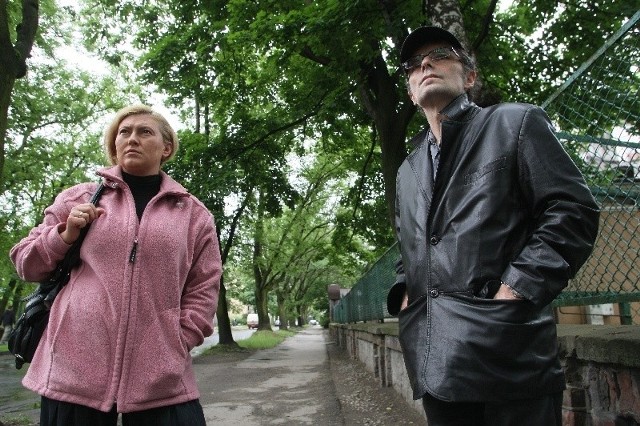 Dyrektor kieleckiego Teatru Piotr Szczerski i jego żona, aktorka Marzena Ciuła.