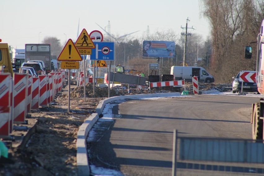 Ulica Szczecińska w Koszalinie nadal w przebudowie