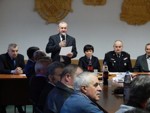 Walne zebranie sprawozdawcze Koła Związku Emerytów i Rencistów Pożarnictwa RP w Lipsku.