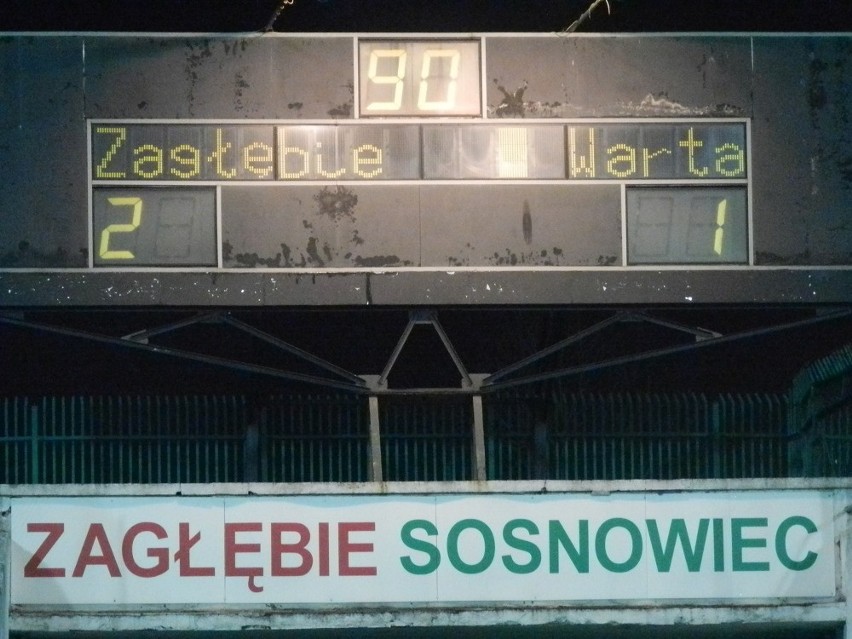 Zagłębie Sosnowiec - Warta Poznań 2:1 (GALERIA)