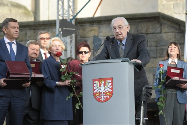 Andrzej Wajda był gościem specjalnym Święta Małopolski
