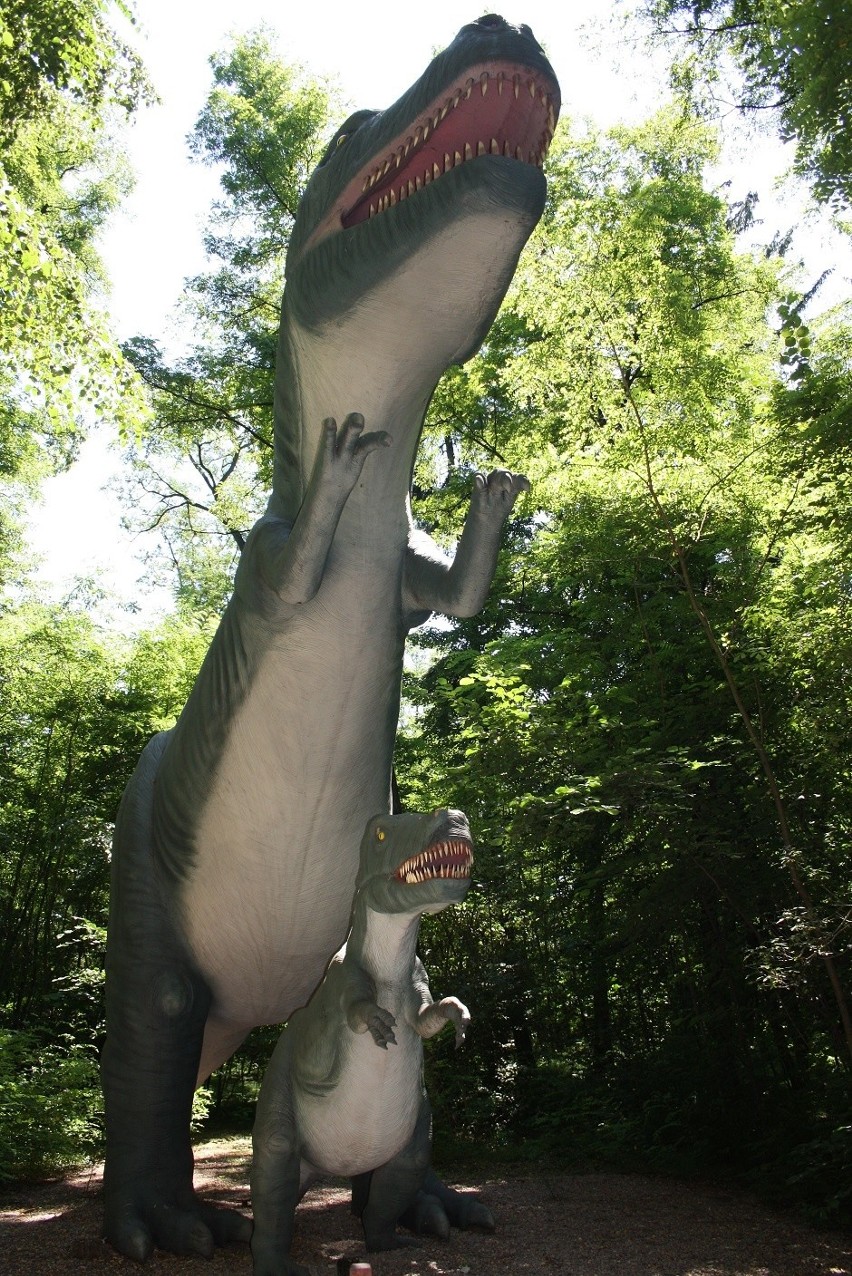 Zatorland w Zatorze pełen jest dinozaurów. Teraz można będzie zobaczyć je też nocą