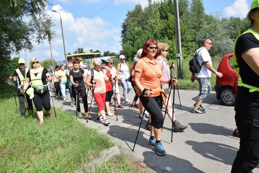 Marsz nordic walking w Zawierciu