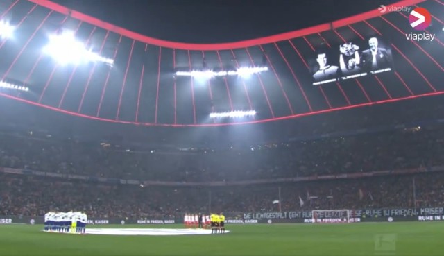 Bayern Monachium upamiętnił śmierć Franza Beckenbauera.