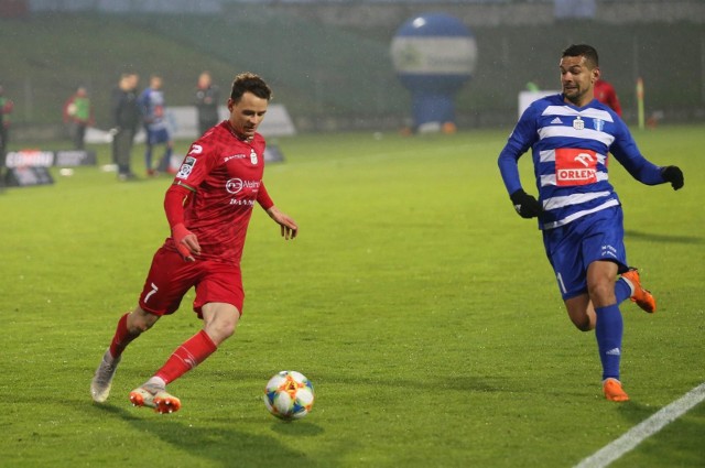 13.04.2019  sosnowiecekstraklasa pilka nozna stadion ludowyzaglebie sosnowiec - wisla plock 7 tomasz nawotka , 21 ricardinho lucyna nenow /dziennik zachodni/ polska press *** local caption *** ekstraklasa pilka nozna stadion ludowyzaglebie sosnowiec - wisla plock 7 tomasz nawotka , 21 ricardinho