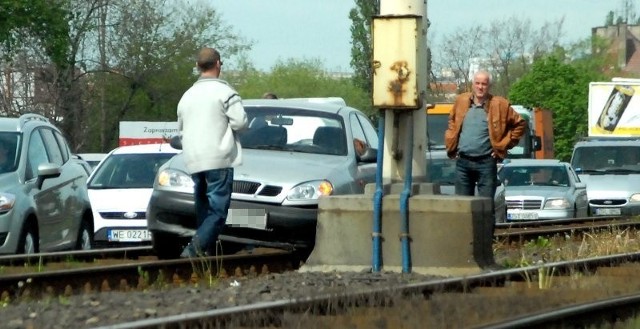 Po kolizji na Gdańskiej są utrudnienia w ruchu.