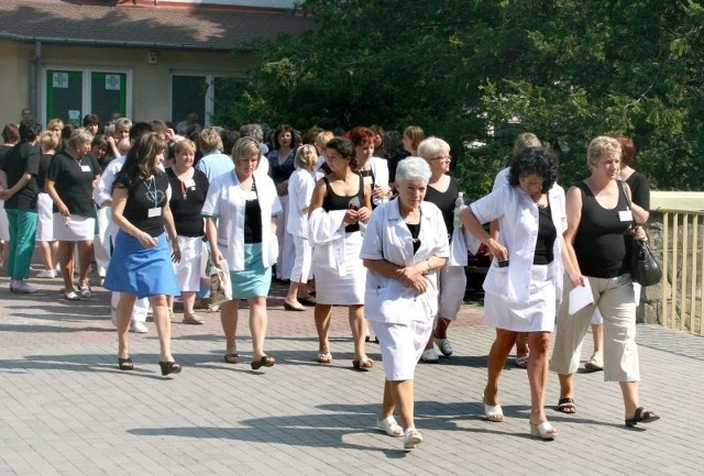 Tak było w 2009 roku, pielęgniarki z radomskich szpitali protestowały przeciwko niskim wynagrodzeniom, braku zmian systemowych.