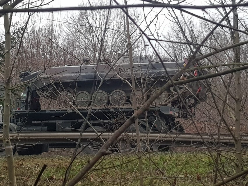 Wypadek transportu wojskowego z opolskiej 10 Brygady...