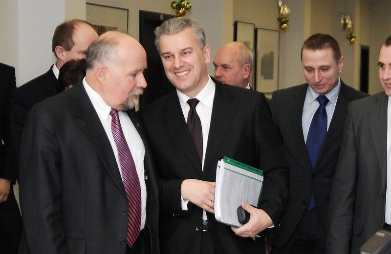 Minister Cezary Grabarczyk w Toruniu