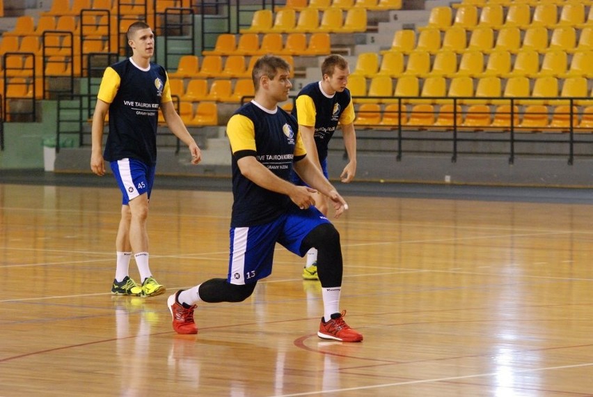 W poniedziałkowym treningu Vive Tauronu Kielce udział wziął...