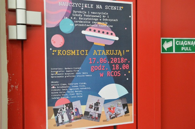 Przedstawienie teatralne „Kosmici atakują!” będzie można obejrzeć w niedzielę w dobczyckim RCOS
