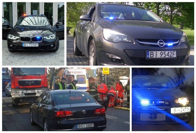 Oto nieoznakowane radiowozy policji oraz ITD w Białymstoku i województwie podlaskim. Sprawdź numery rejestracyjne.