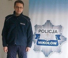 mł. asp. Marcin Kurpas...