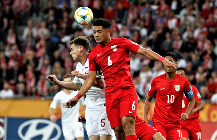 Polska - Tahiti. Mundial U 20 mecz na stadionie Widzewa. Mistrzostwa świata w piłce nożnej 2019 [ZDJĘCIA]