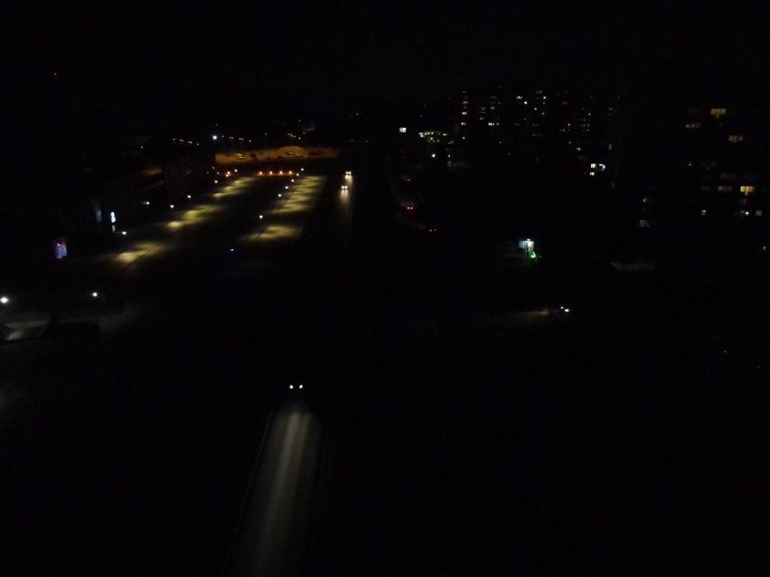 Ulica Szafera w Szczecinie pogrążona w ciemności...Wiemy dlaczego nie działało oświetlenie 