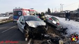 Wypadek na DK62 w Grodztwie pod Kruszwicą [zdjęcia]
