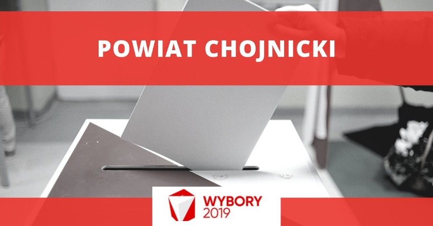 Wyniki wyborów 2019 - powiat chojnicki...