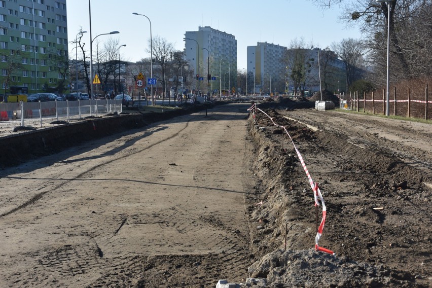 Budowa trasy tramwajowej na Popowice