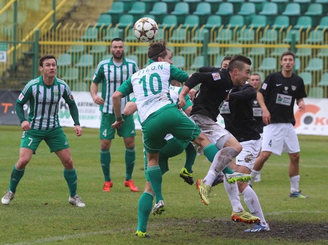 Olimpia Grudziądz zajmuje ostatnie miejsce w tabeli 1. ligi