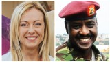 Uganda. Giorgia Meloni i Muhoozi Kainerugaba. Ugandyjski generał proponuje 100 krów Nkore za rękę przyszłej premier Włoch