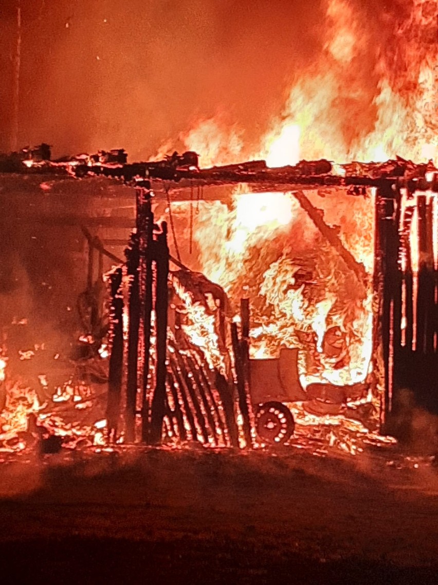 Ostatni pożar w Ochotnicy Dolnej - spłonęły pomieszczenia...