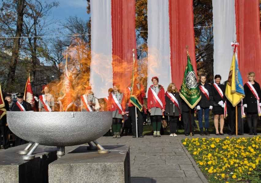 Tłumy na Święcie Niepodległości w Lublinie