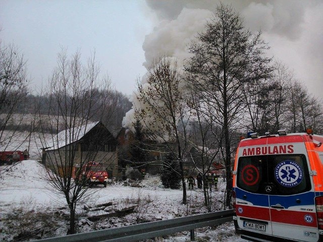 Pożar w Jaszczurowej