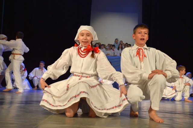 Na koncercie podczas Eutrapelii wystąpiły dzieci z Katolickiego Domu Kultury „Arka” imienia Świętej Jadwigi Królowej z Racławic