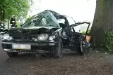 Wypadek w Dólsku. Kierowca w szpitalu z poważnymi obrażeniami!