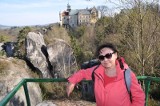 Czechy. Hruba Skala - malowniczy zamek w Czeskim Raju