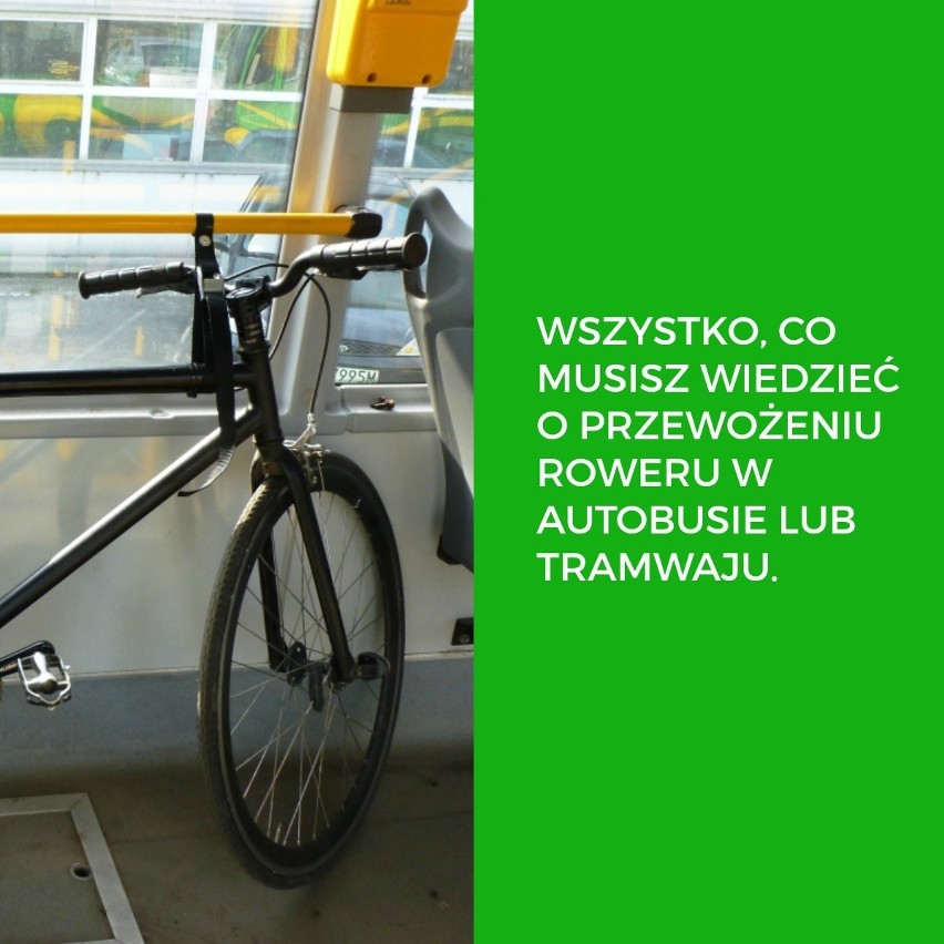 Wszystko, co musisz wiedzieć o przewożeniu roweru w autobusie lub tramwaju