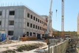 Rozbudowa szpitala w Gorzowie idzie pełną parą. Budynek, gdzie będzie OIOM i klinika hematologii już stoi