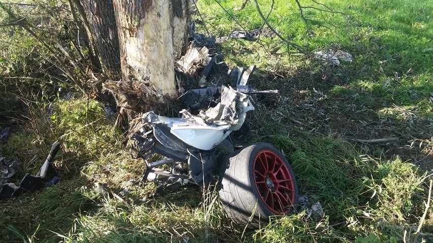 Śmiertelny wypadek Porsche - Jasionówka